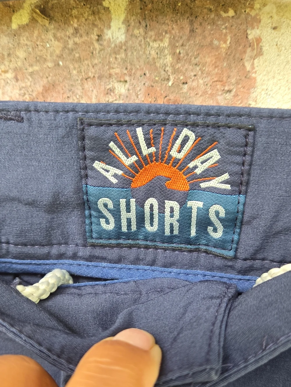 Faherty Men's Navy Performance Stretch Shorts Size 35